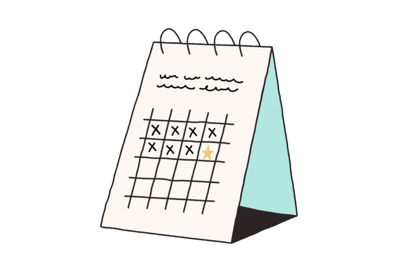 Choosing a matric dance date - calendar icon
