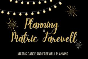 planning a matric dance hero banner design